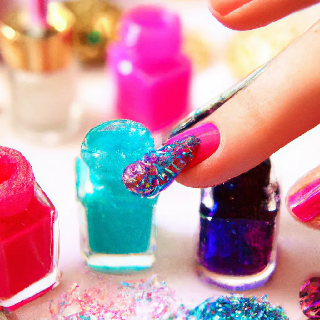 Jak nakładać pyłek na paznokcie