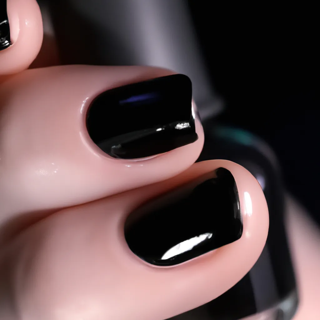 Co oznaczają czarne paznokcie - symbolika mody