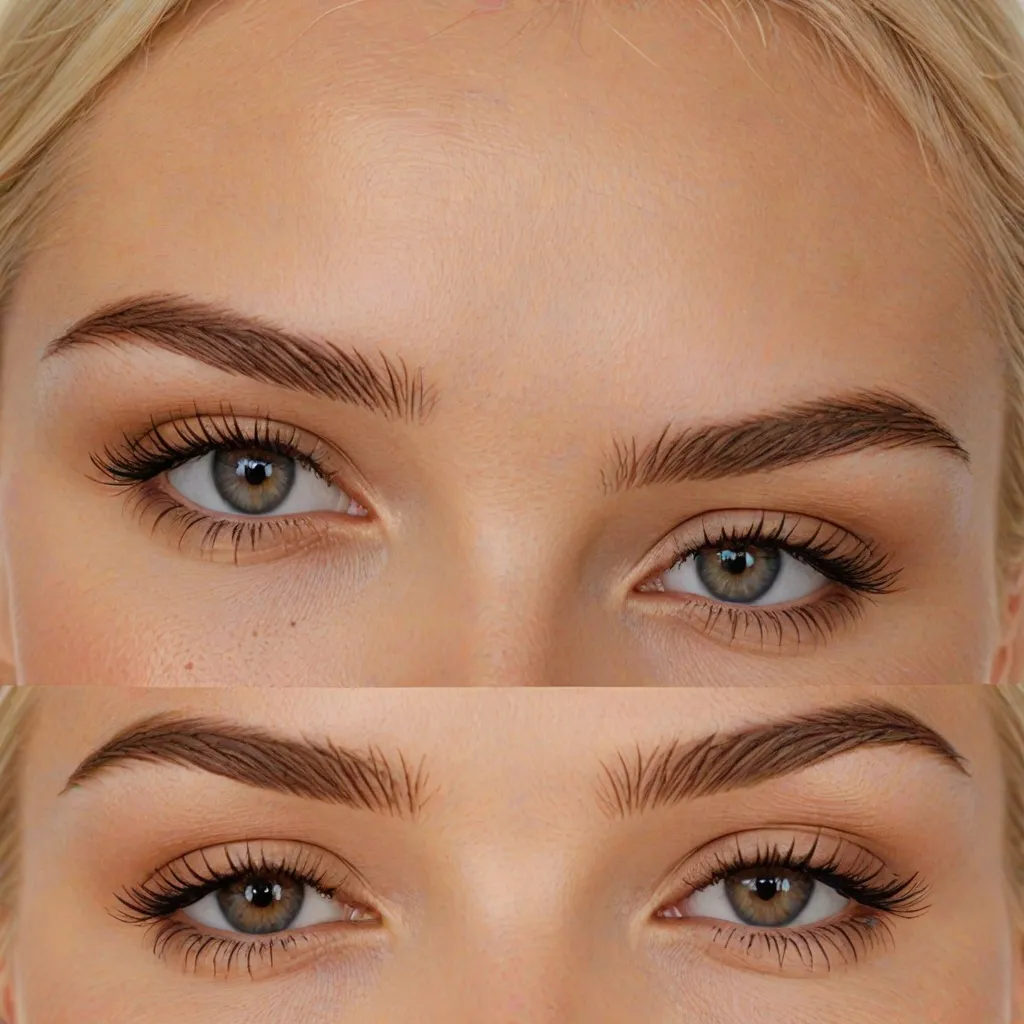 Jaki kolor brwi dla blondynek?