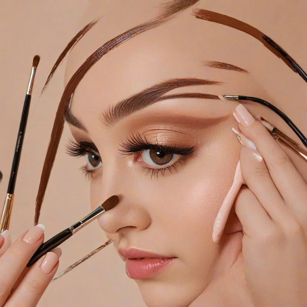 Jak malować brwi?