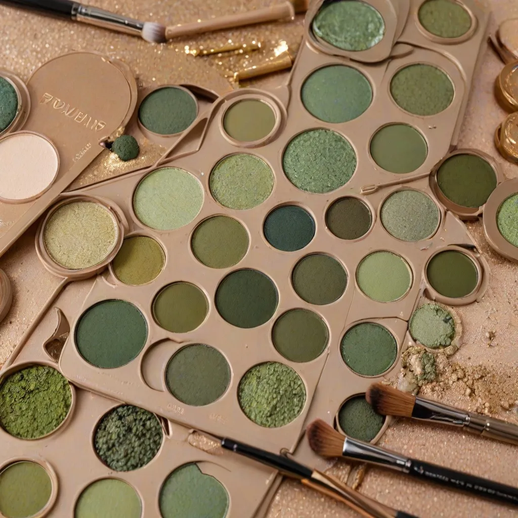 Jakie cienie do zielonych oczu?