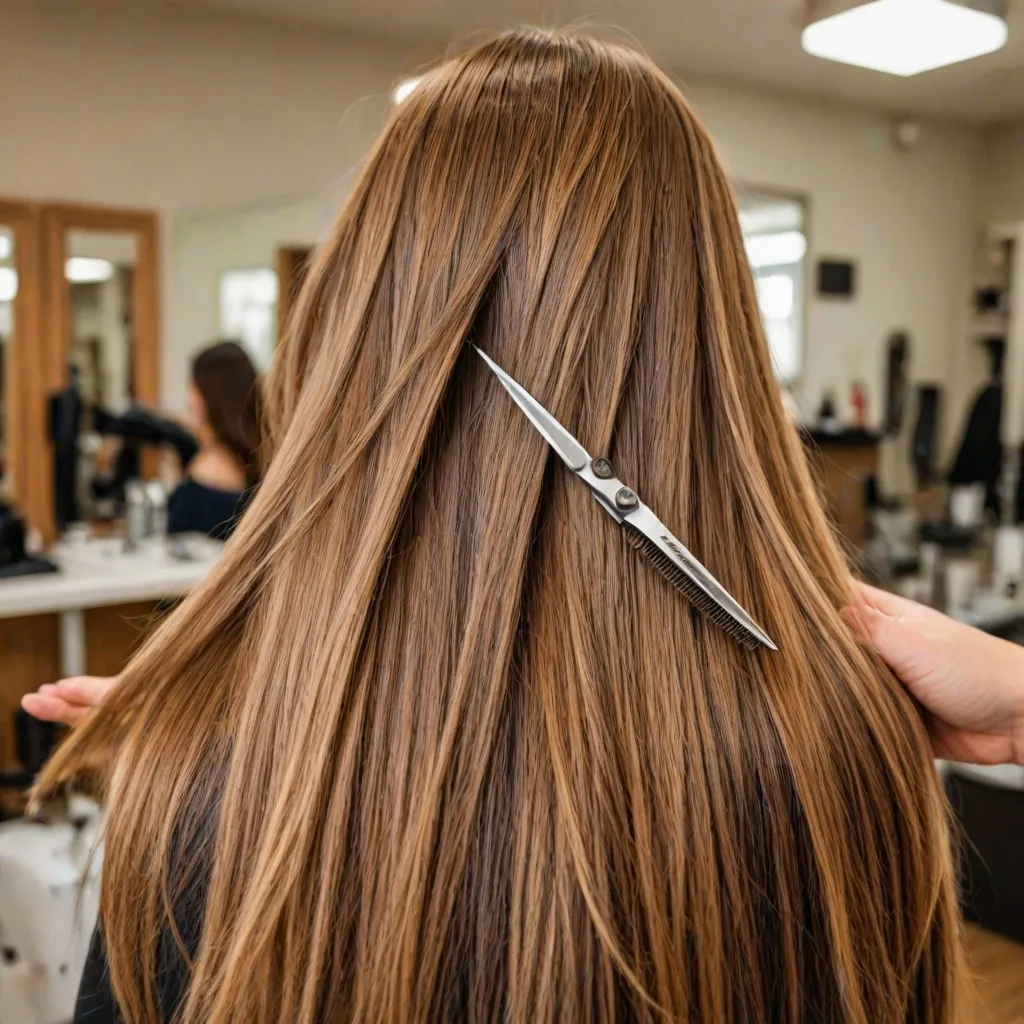 Jak obciąć długie włosy żeby się ładnie układały?