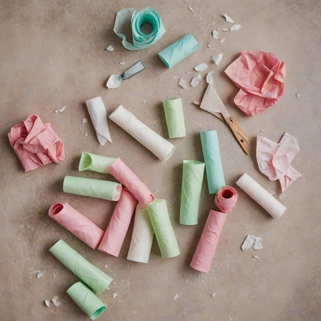 Jak zafarbować włosy bibułą?